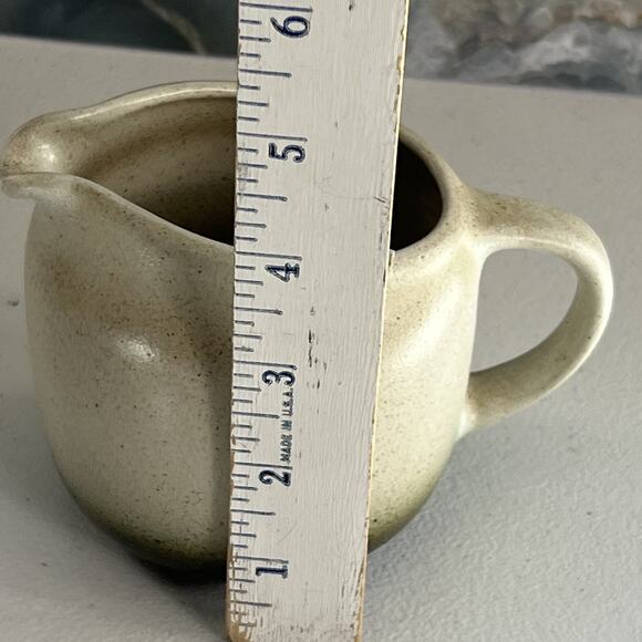 Vintage Heath Ceramics Sea & Sand Pitcher 4" Gradient Speckled Mid Century - Picture 9 of 12